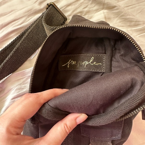 Free People - Chocolate Hudson Sling Bag - Picture 2 of 8